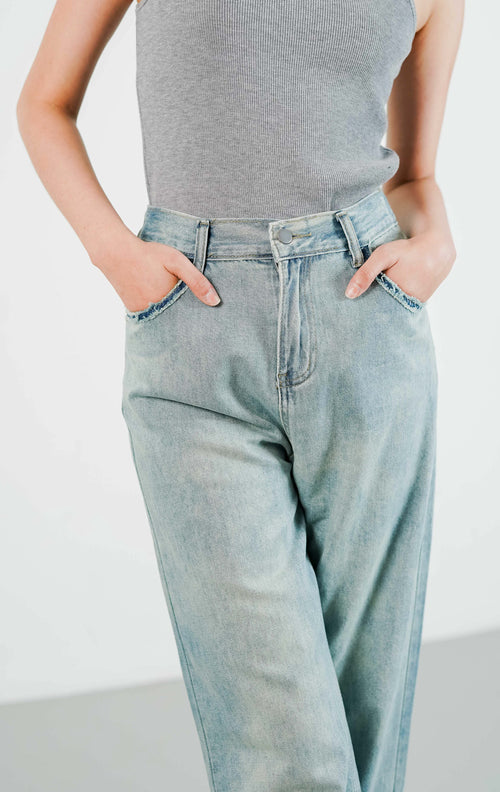 Stacia Pants Denim Light