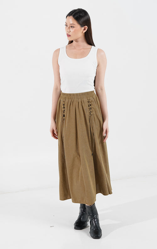 Vessa Skirt Brown