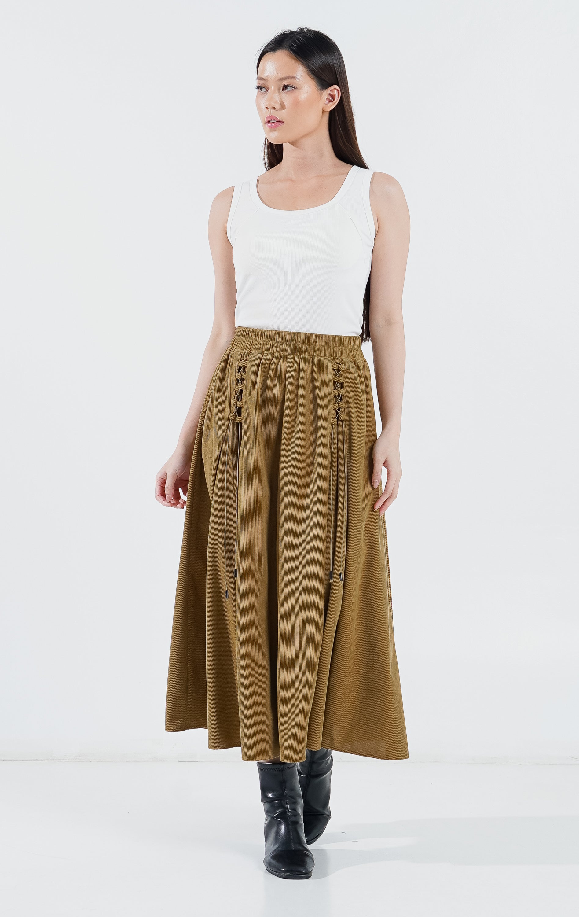 Vessa Skirt Brown