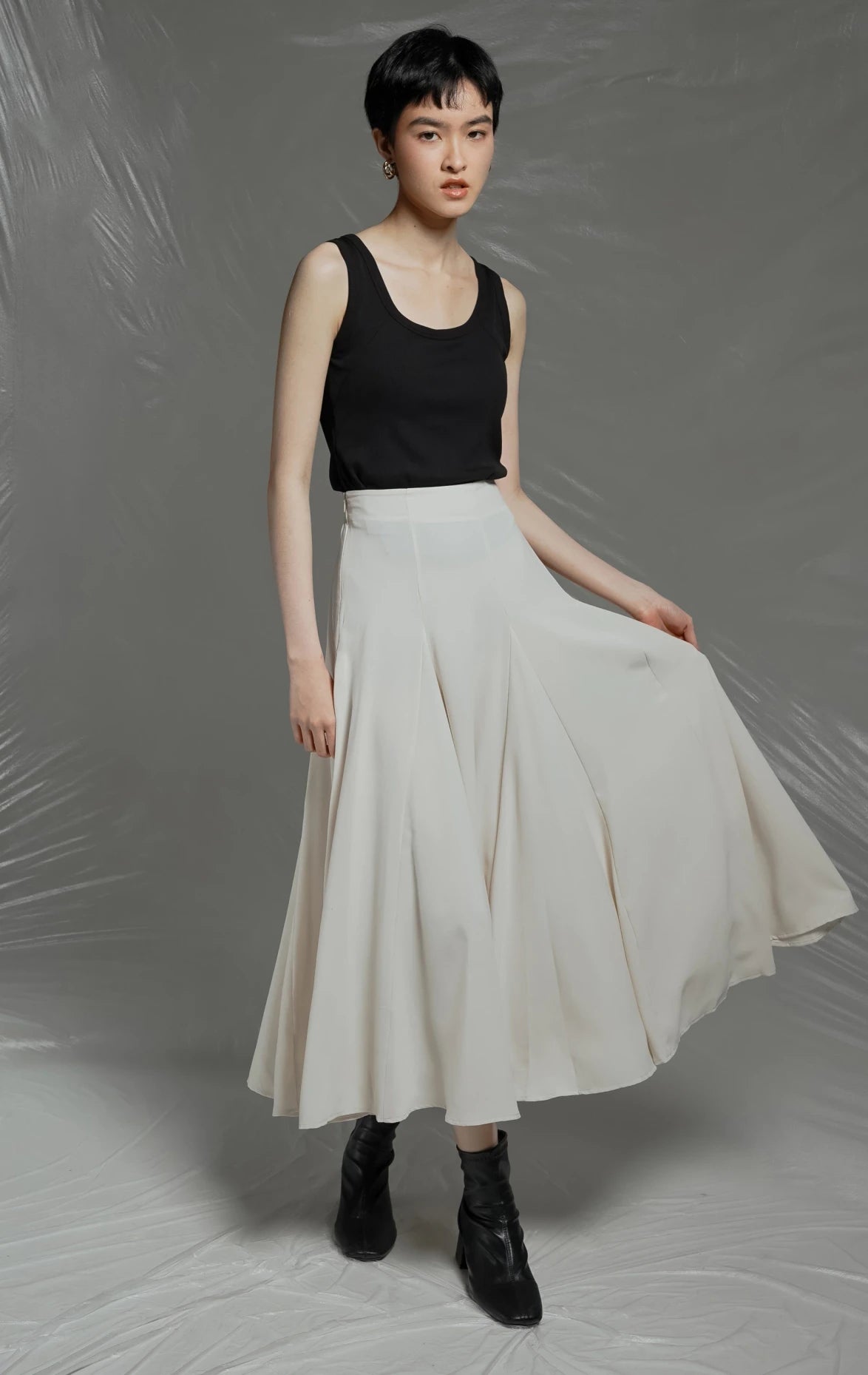 Krisan Skirt Ivory