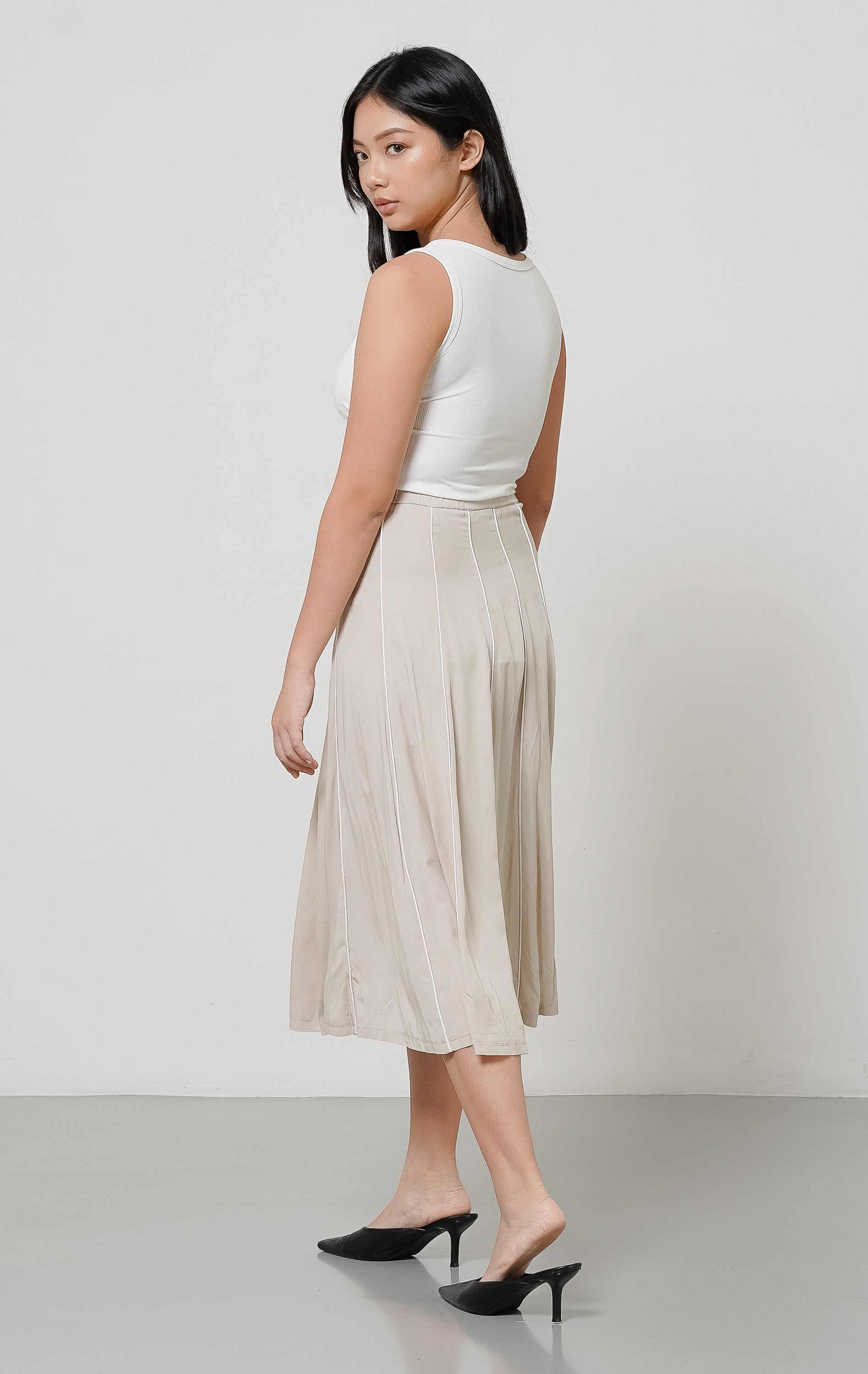 Lawrence Skirt Ivory