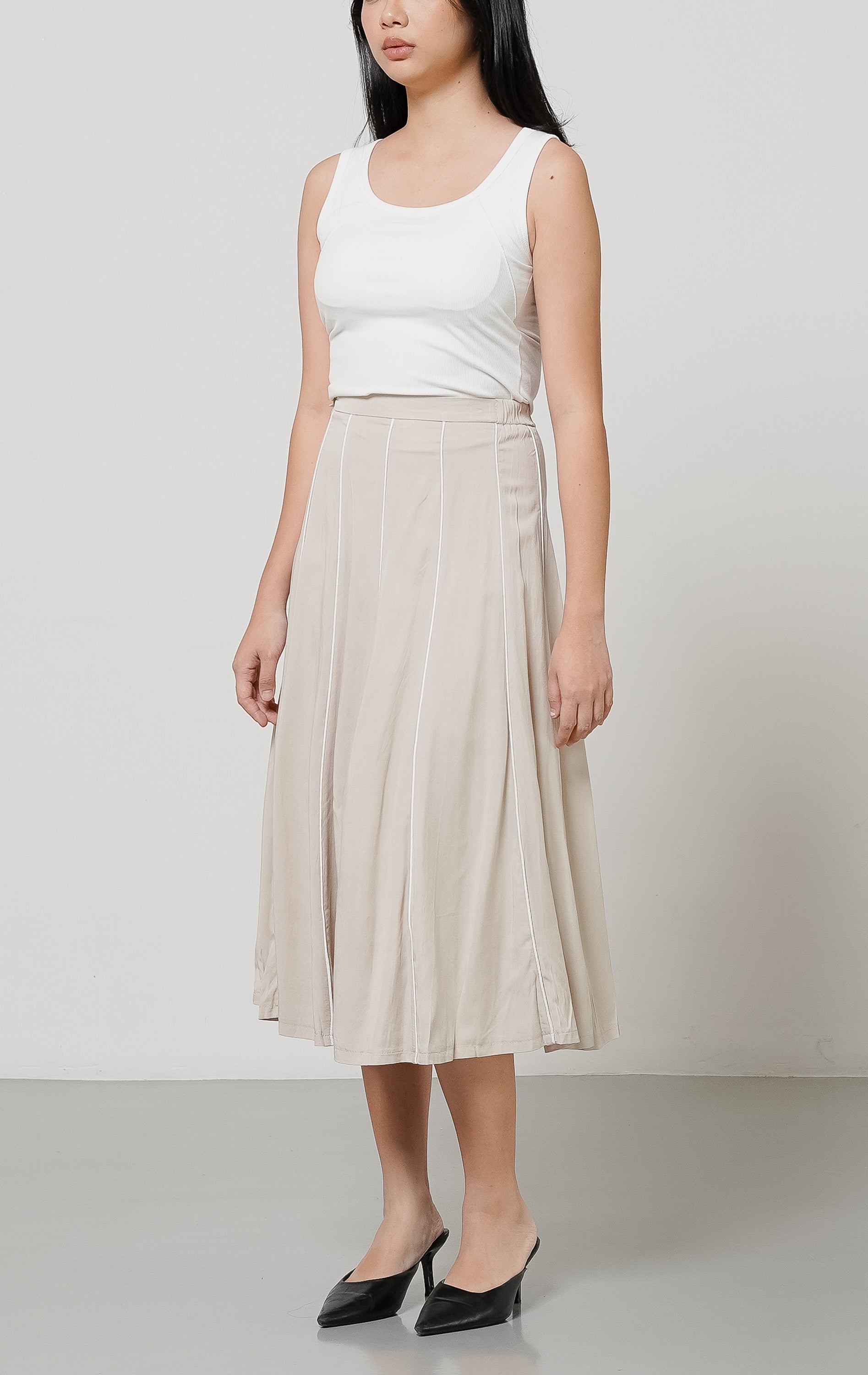 Lawrence Skirt Ivory