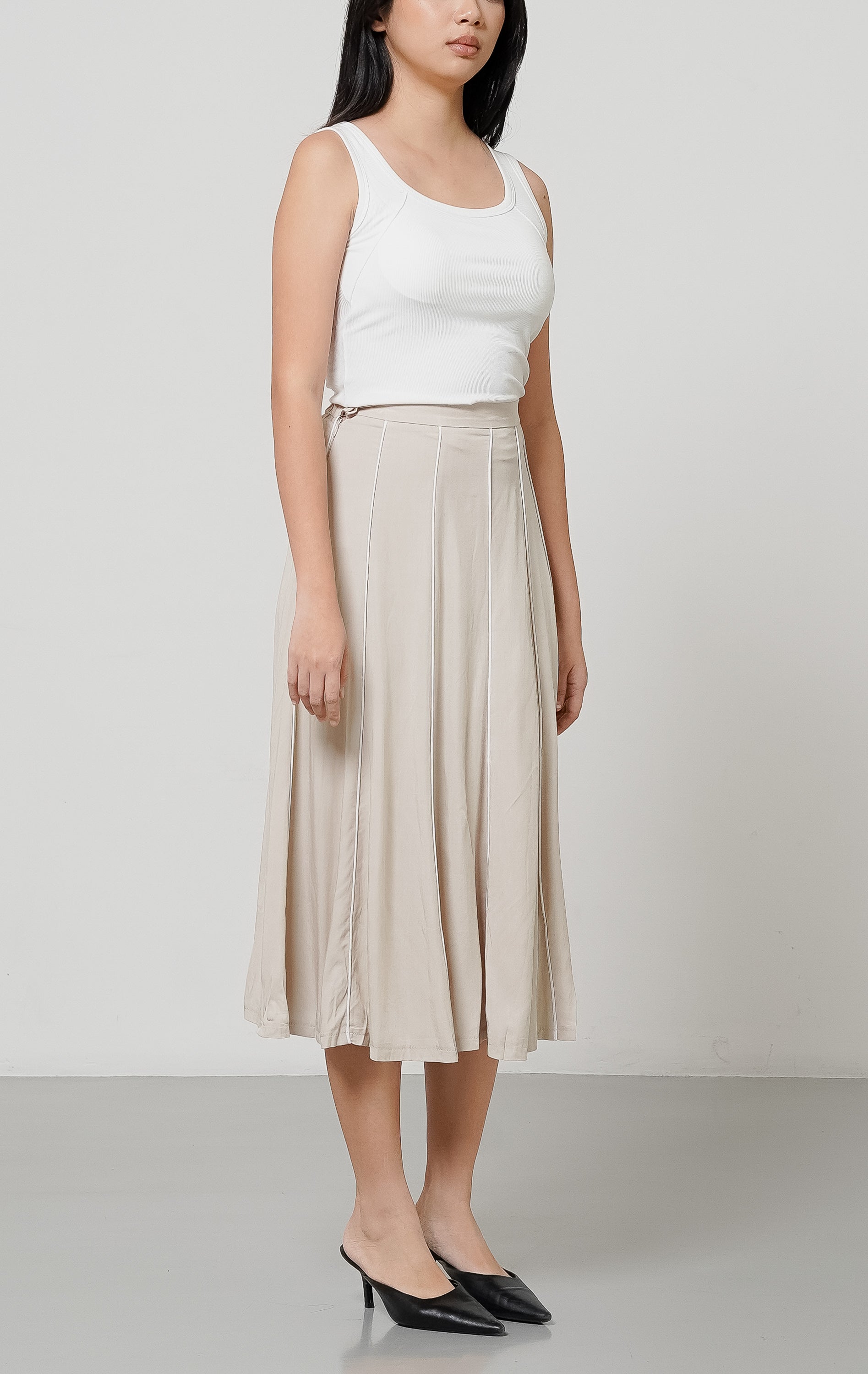 Lawrence Skirt Ivory