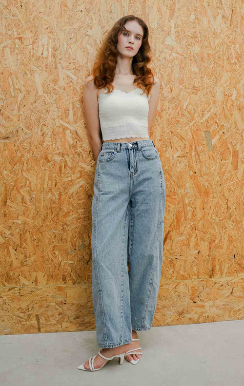 SH Malaya Barrel Pants Denim