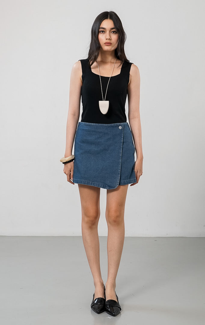 Greta Skort Denim