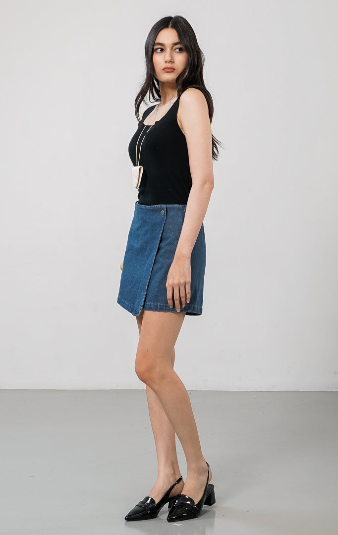 Greta Skort Denim