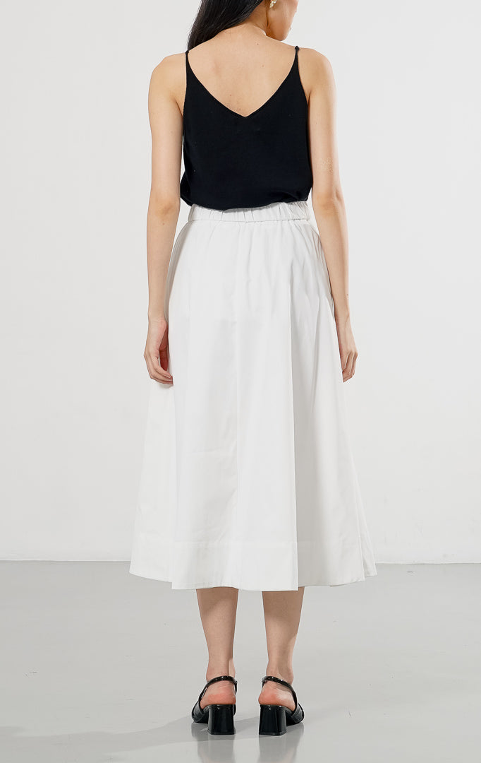 Raisa Skirt White
