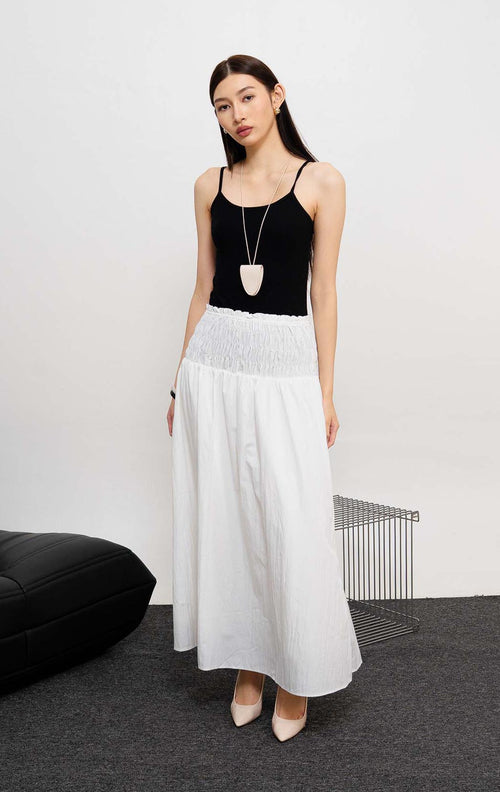 Capri Skirt White