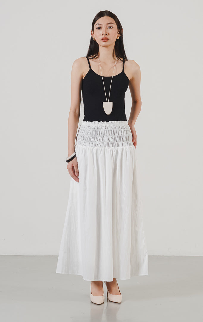 Capri Skirt White