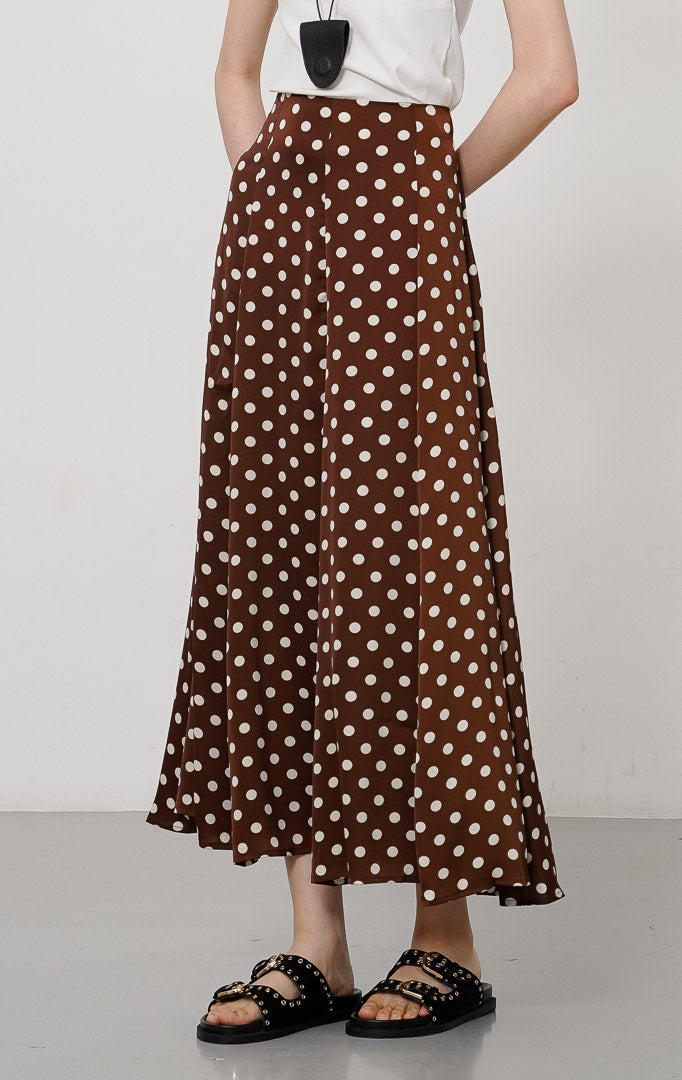 Leah Skirt Brown