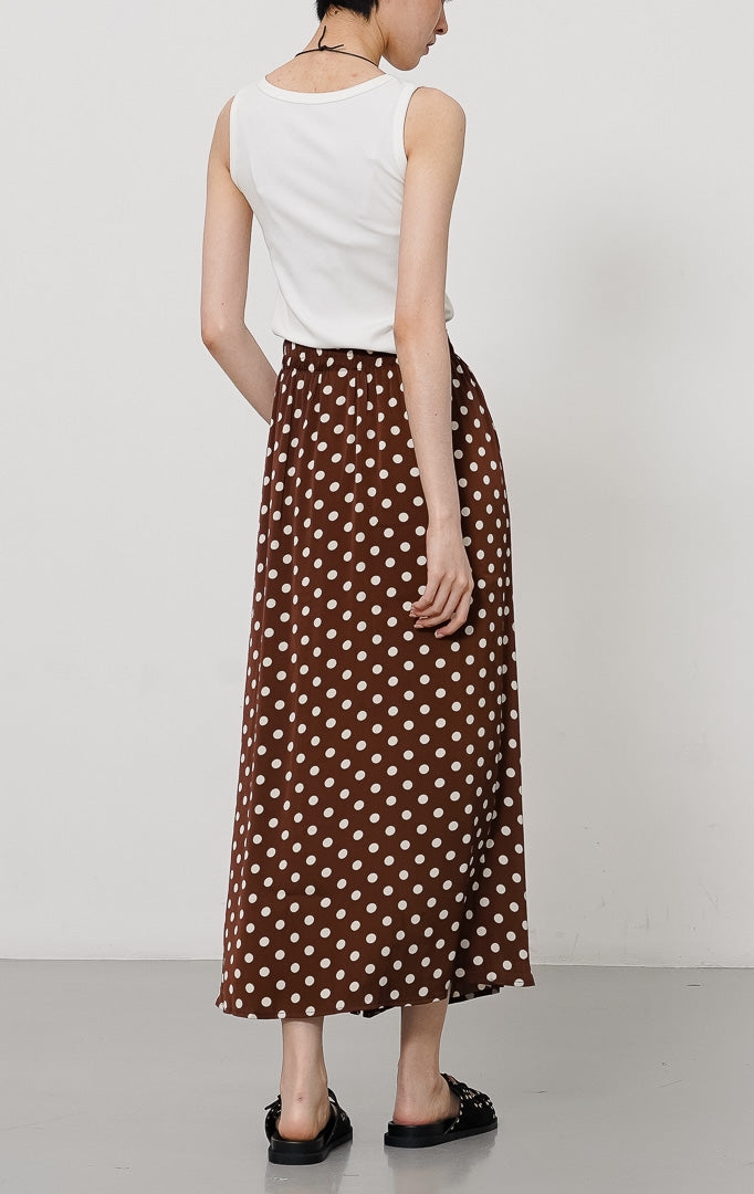 Leah Skirt Brown