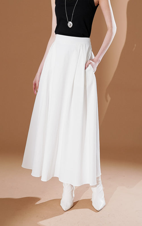 Estelle Skirt White