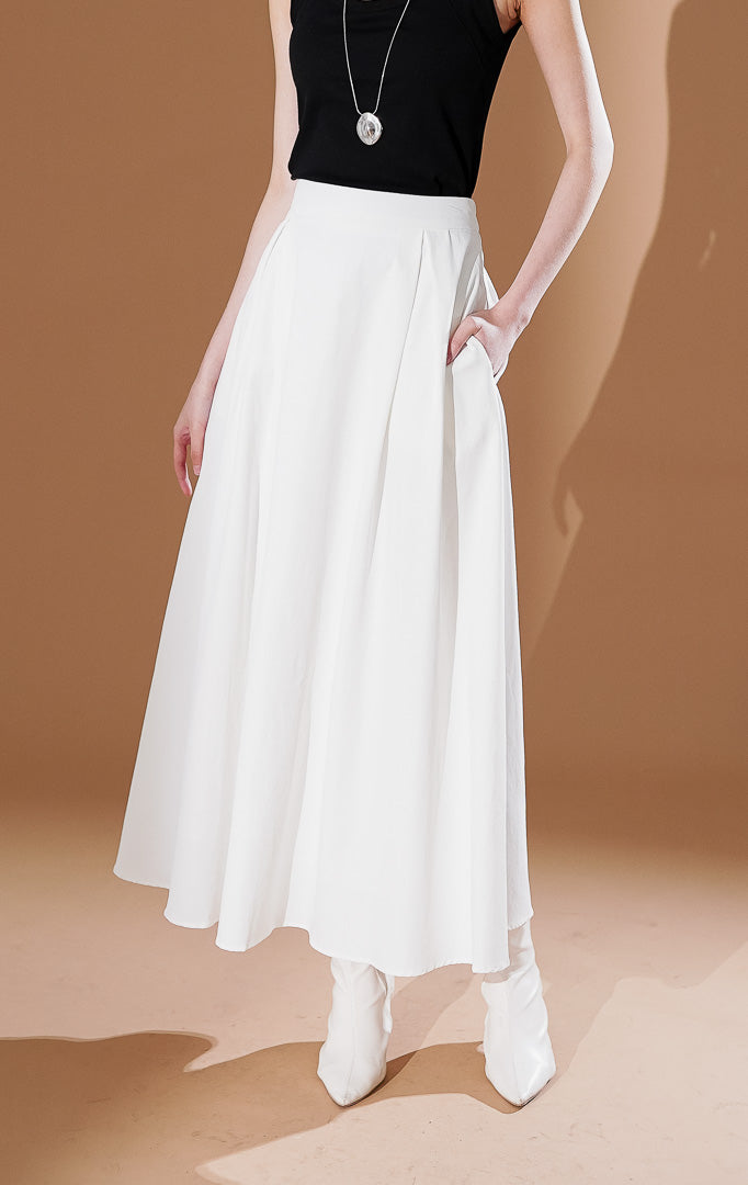 Estelle Skirt White