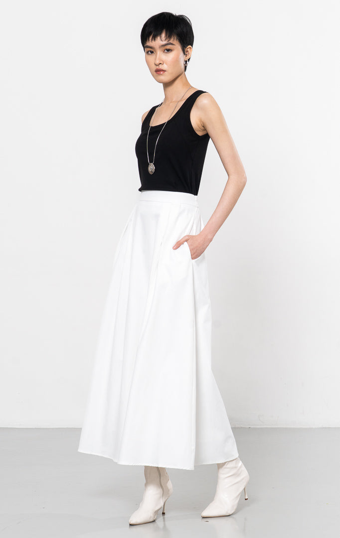 Estelle Skirt White