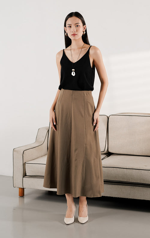 Bernice Skirt Brown