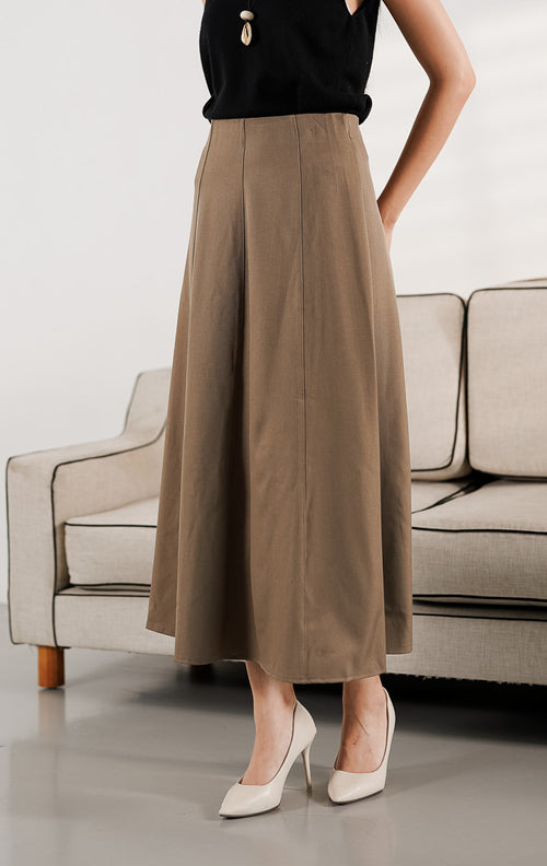 Bernice Skirt Brown