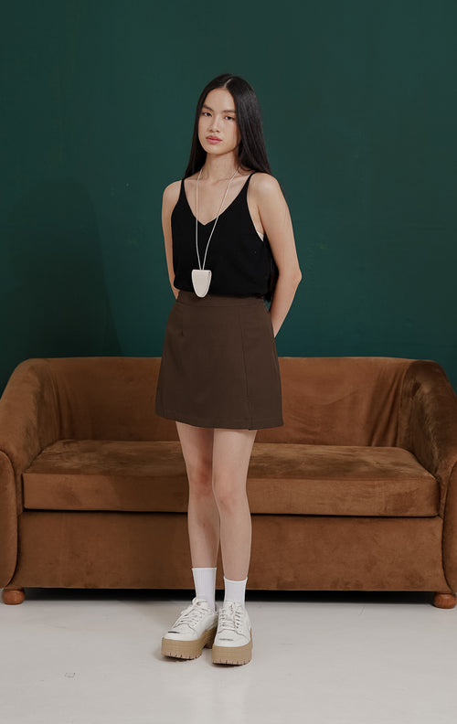Kaelin Skort Brown