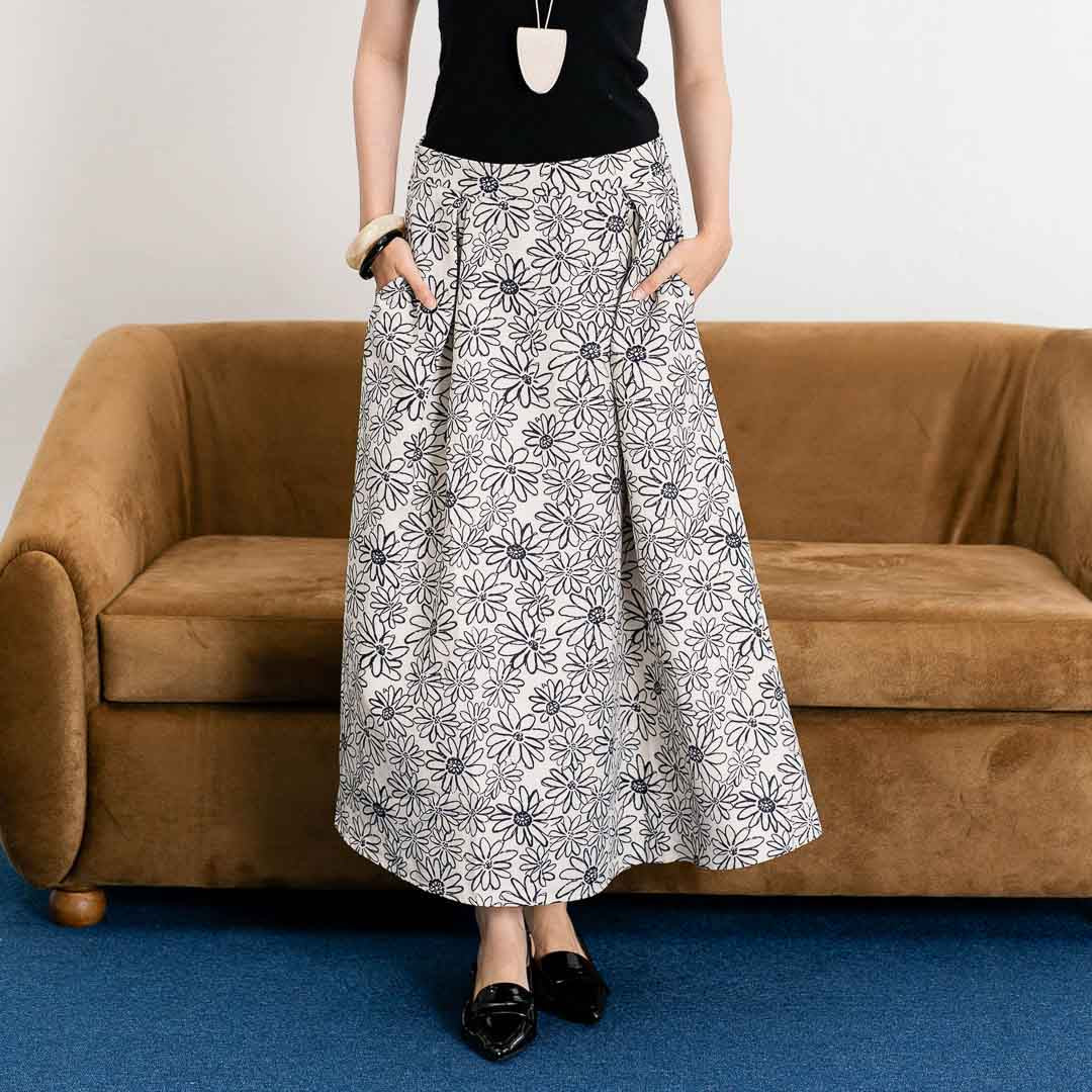 Isadora Skirt Ivory