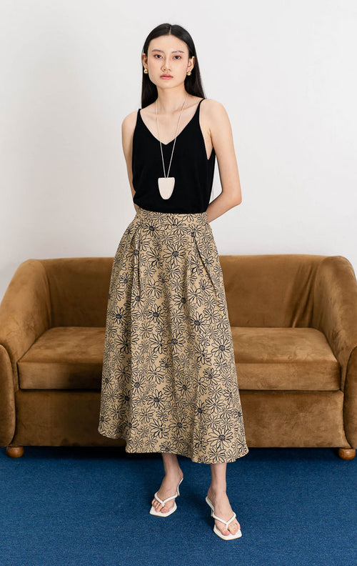 Isadora Skirt Brown
