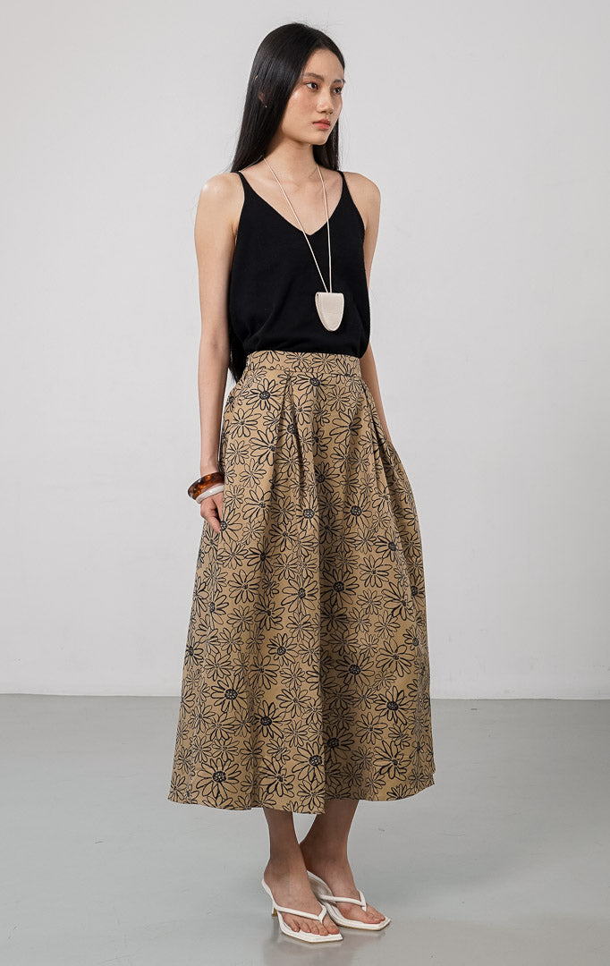Isadora Skirt Brown