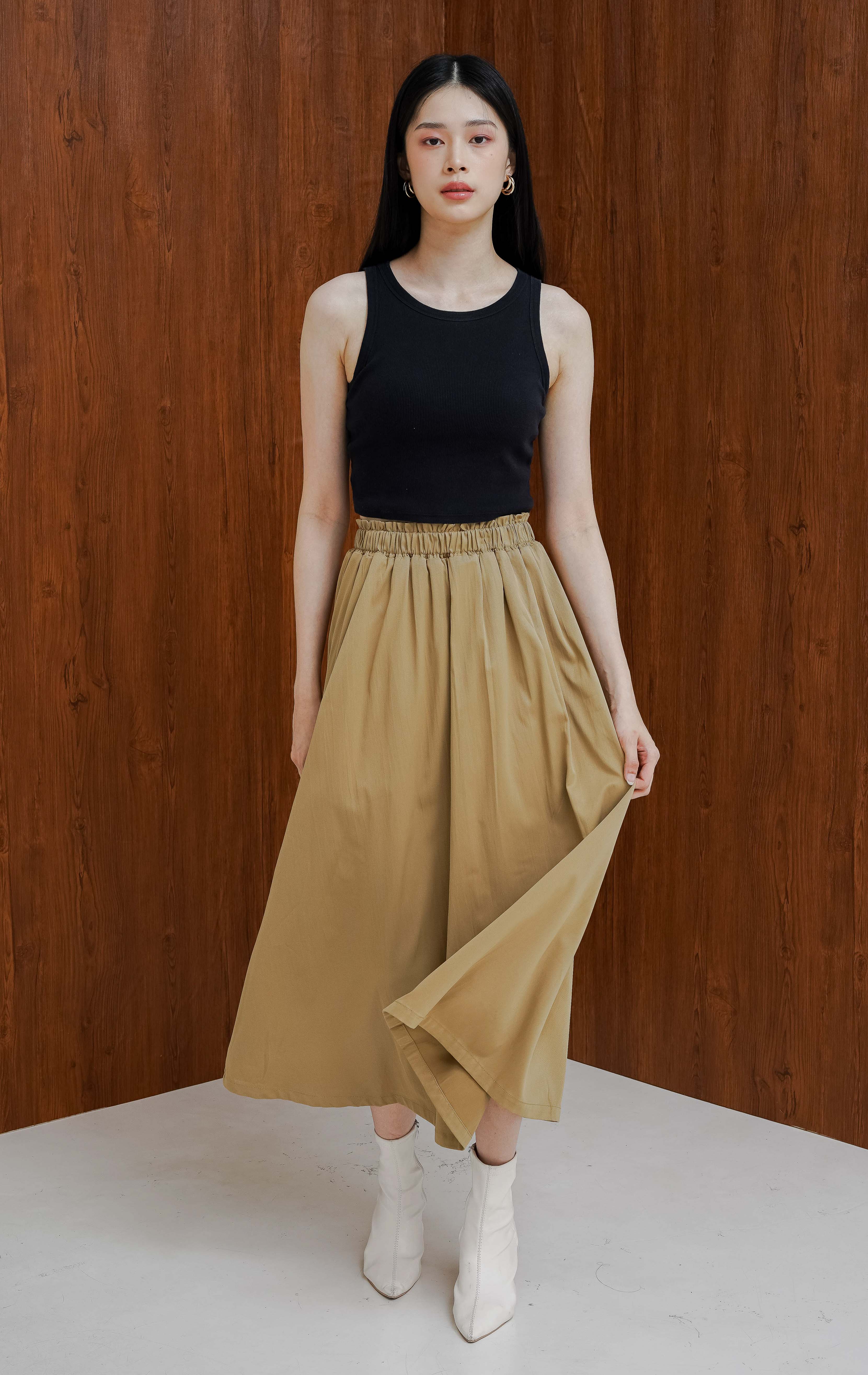 Ellen Skirt Brown
