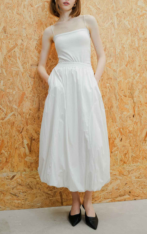 SH Anomali Skirt White
