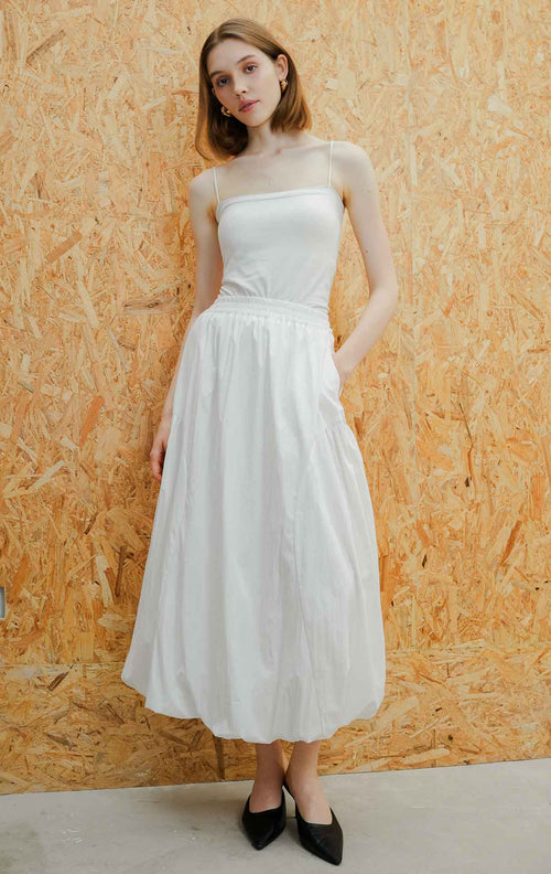 SH Anomali Skirt White