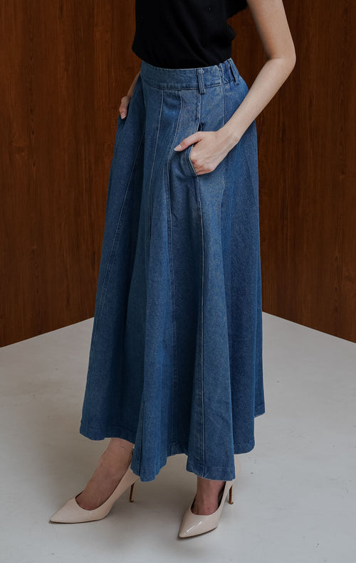 Audrey Skirt Denim