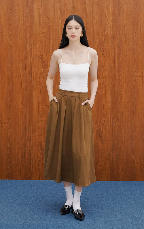 Collins Skirt Brown