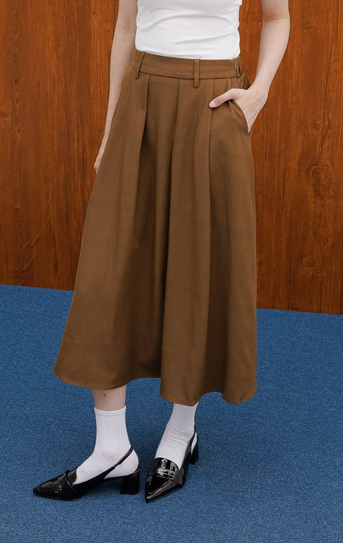 Collins Skirt Brown