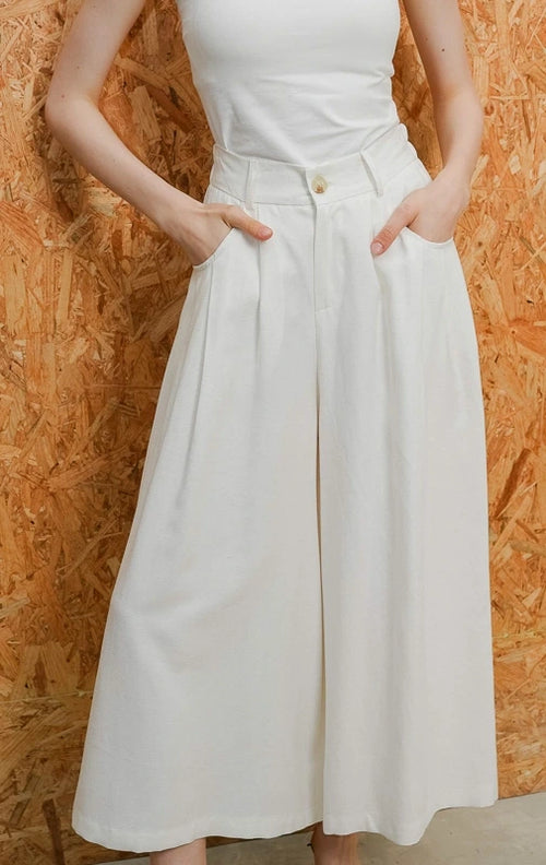 Zena Pants Ivory