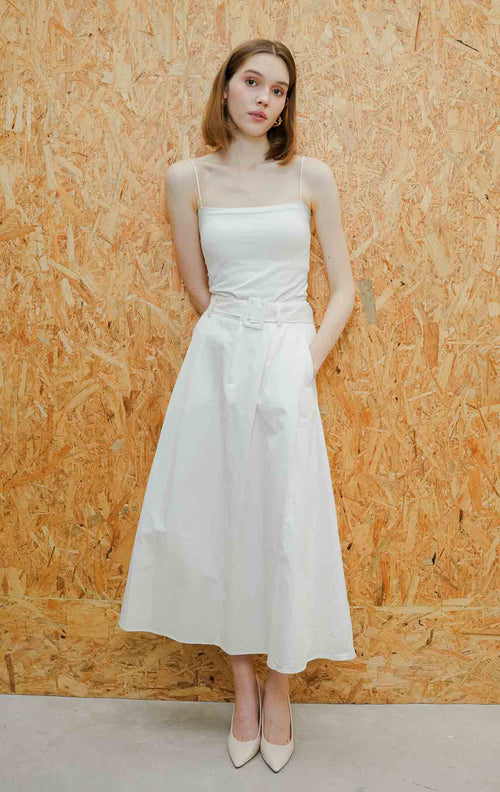 SH Aspen Skirt White