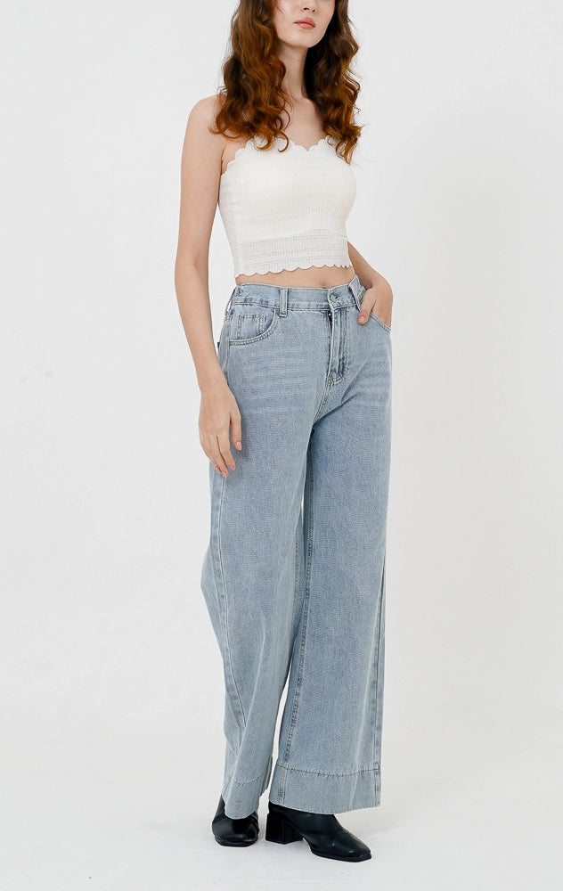 Ambrosius Pants Light Denim