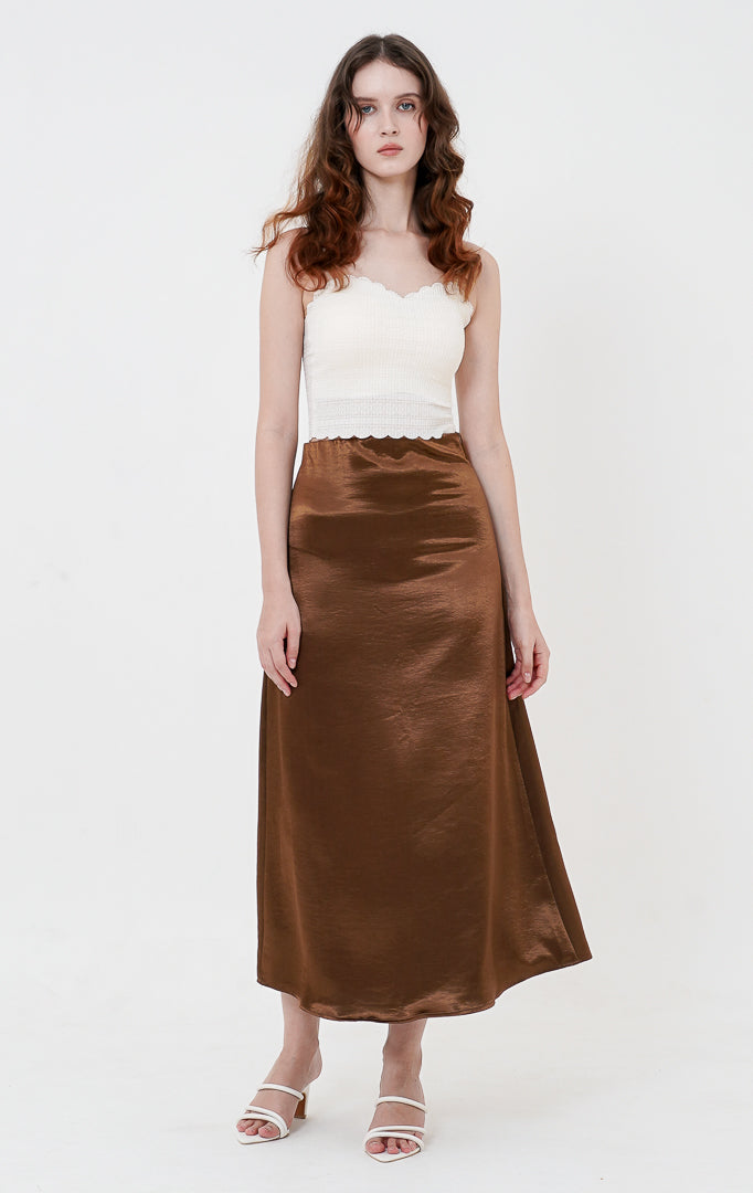 SH Elaine Skirt Brown