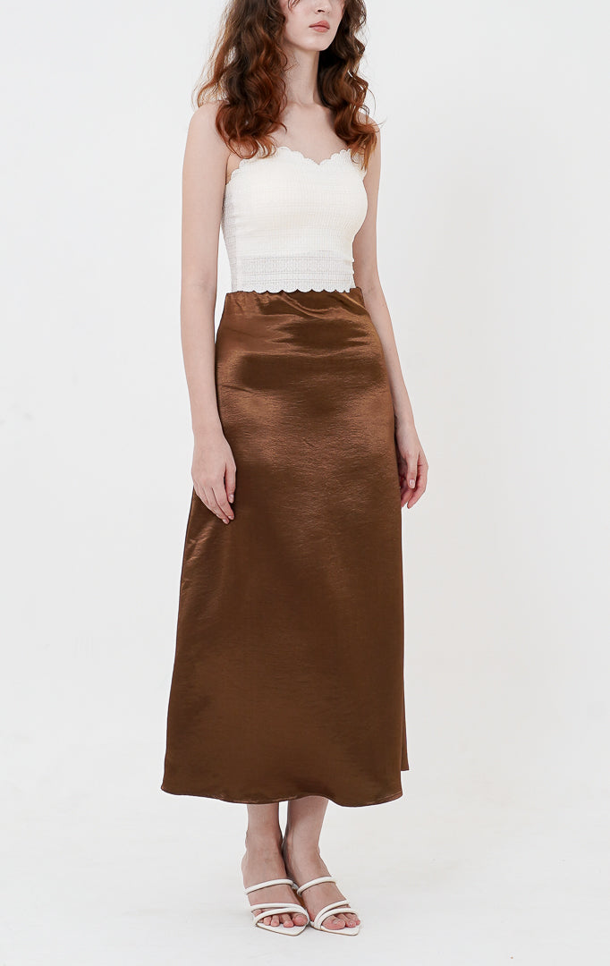 SH Elaine Skirt Brown