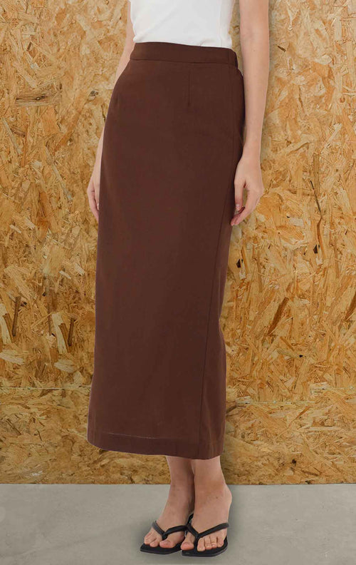 SH Beverly Skirt Brown