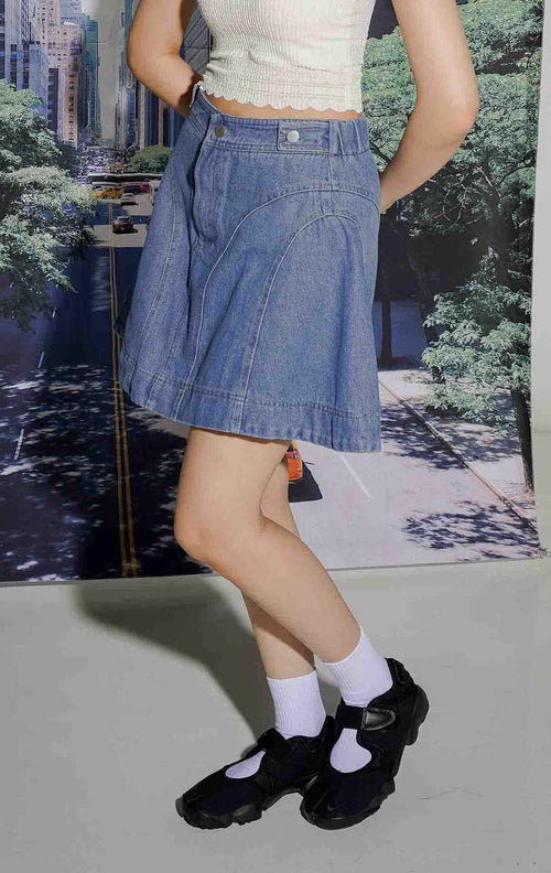 Cayden Skort Denim