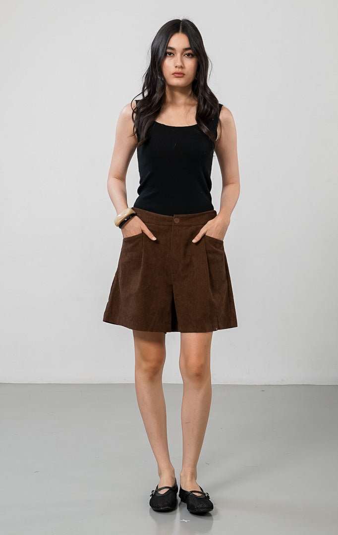Fiony Shorts Brown