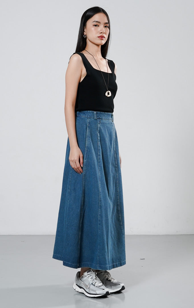Anaya Skirt  Denim