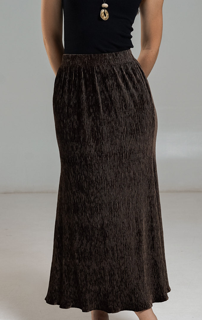 Hestia Skirt Brown
