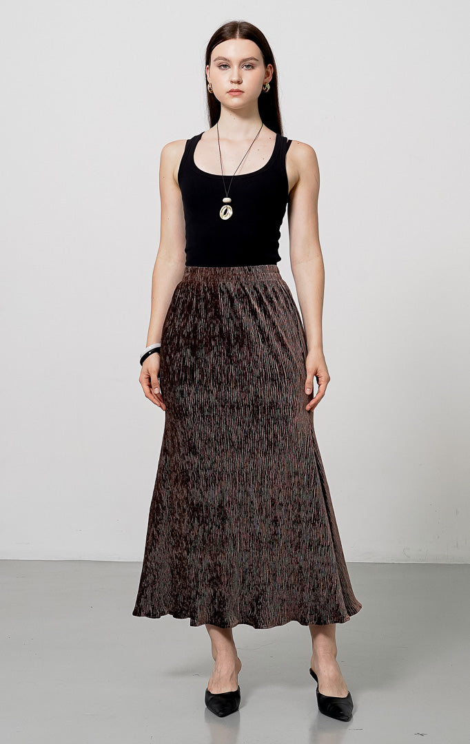 Hestia Skirt Brown