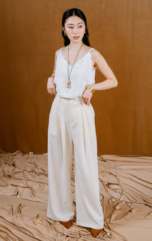 CNY Cattleya Pants Ivory