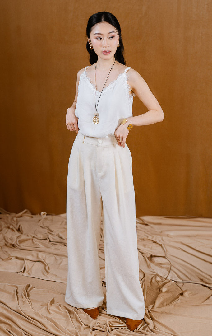 CNY Cattleya Pants Ivory