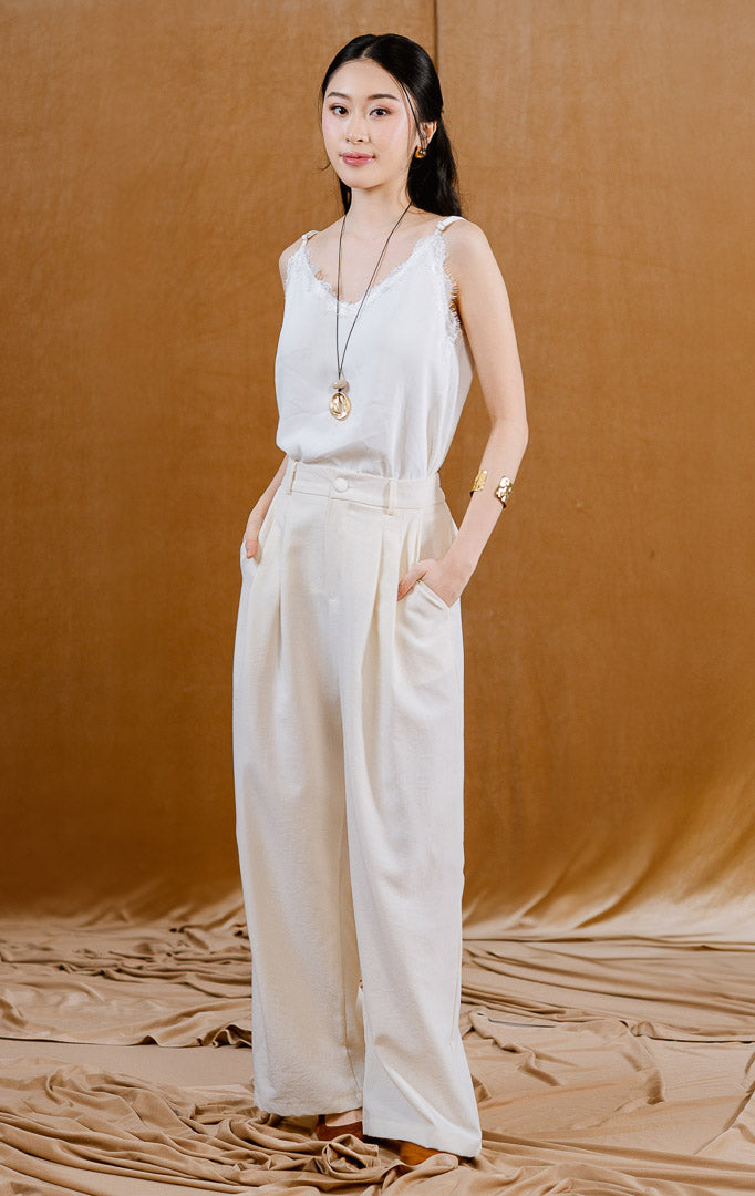 CNY Cattleya Pants Ivory