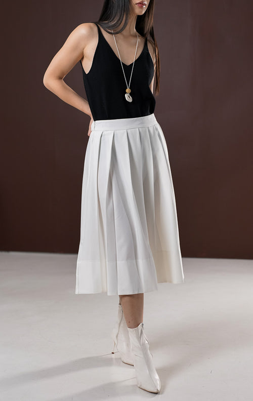 Asteria Skirt White