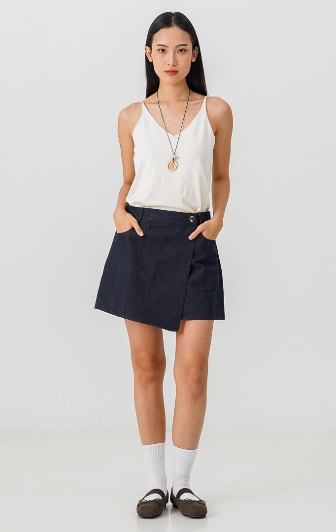 Alfia Skort Denim