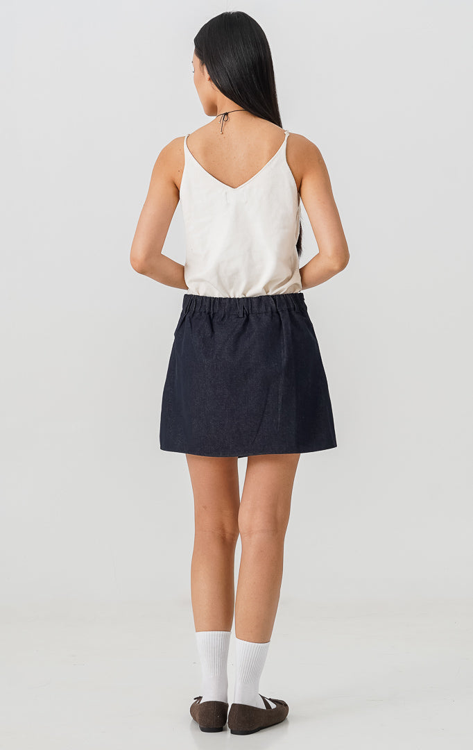 Alfia Skort Denim