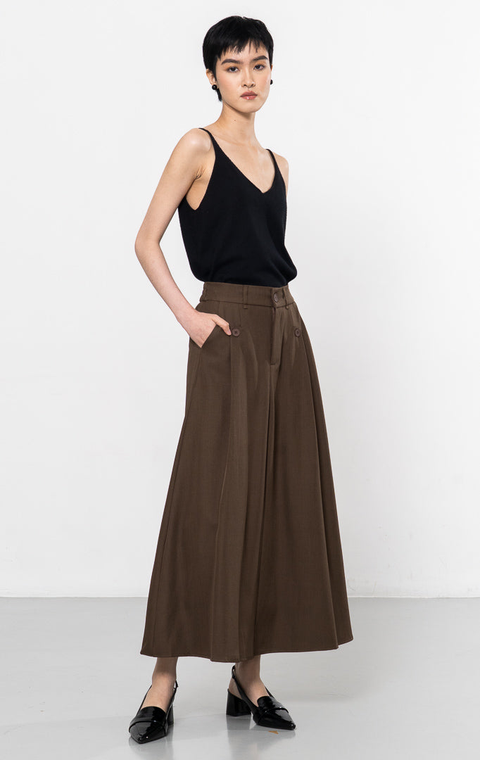 Izzy Skirt Dark Brown