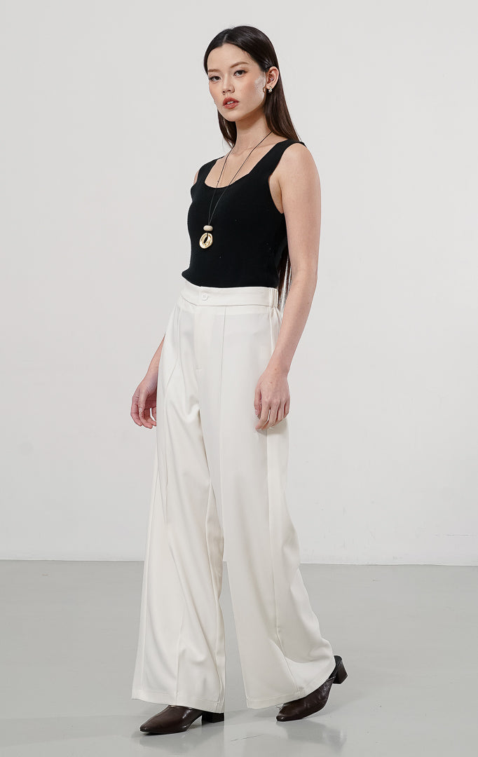 Clarence Pants White