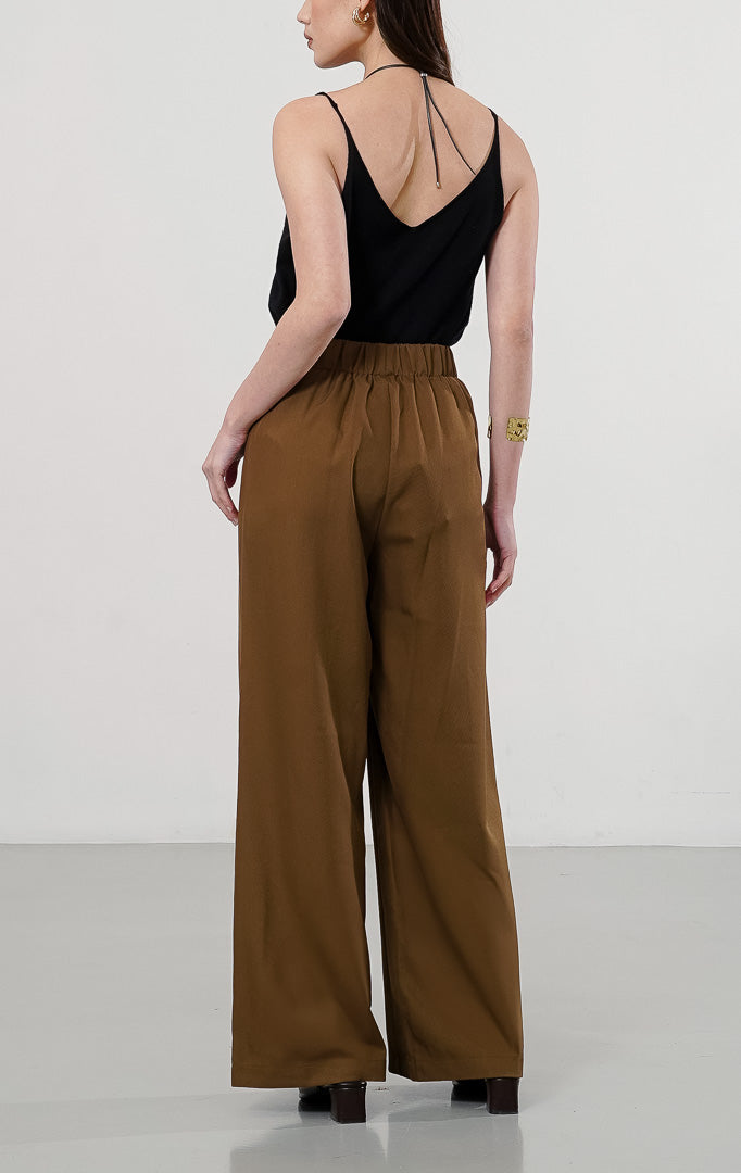 Clarence Pants Dark Brown